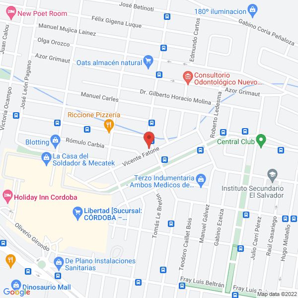 Map of Daniel Goffi Servicios Inmobiliarios