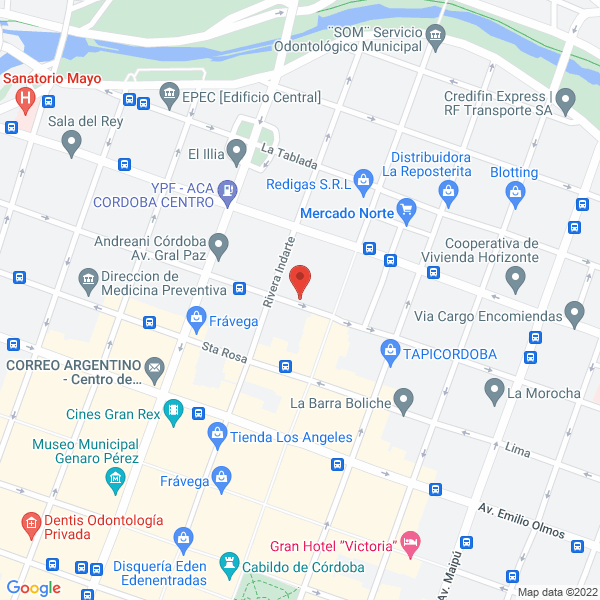 Map of Mauricio Moyano