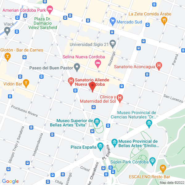 Map of En Formacion Zidarich Inversiones S a