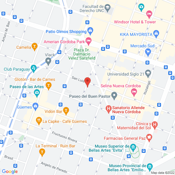 Map of Fosco Santiago Jose