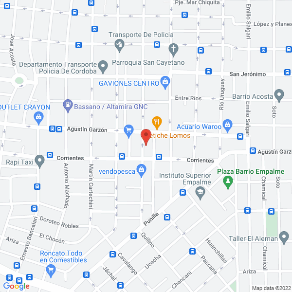 Map of Clara Chicon