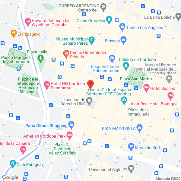 Map of Inmobiliaria Rodriguez Hnos