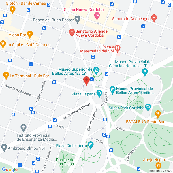 Map of Mek Inmobiliaria