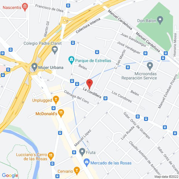 Map of Mundo Hogar SRL
