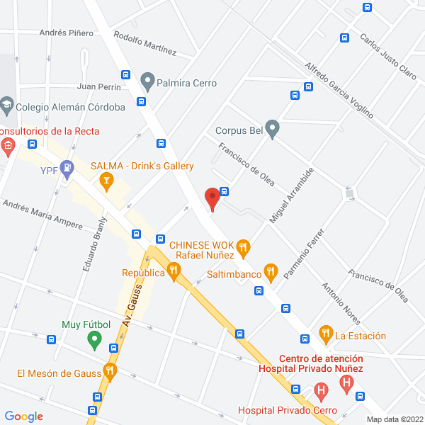 Map of Clemente