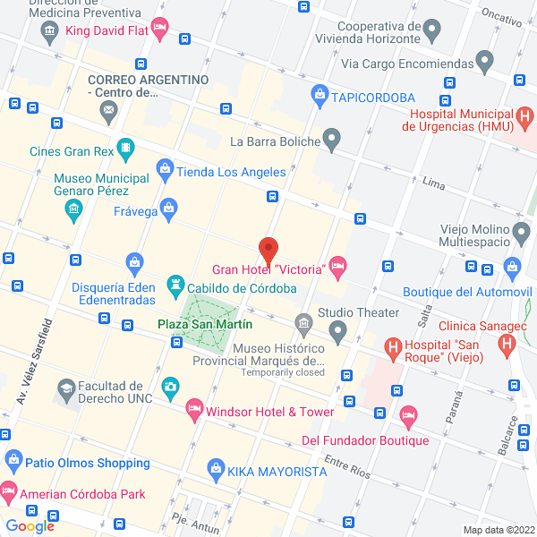 Map of Vaes