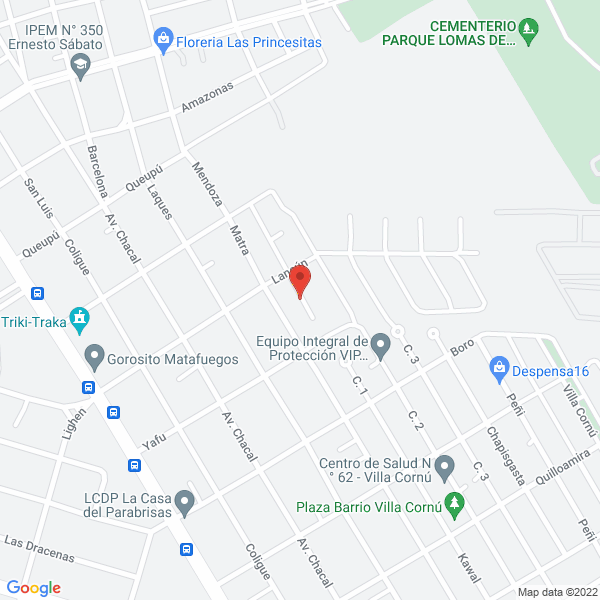 Map of Marta Sala Negocios Inmobiliarios