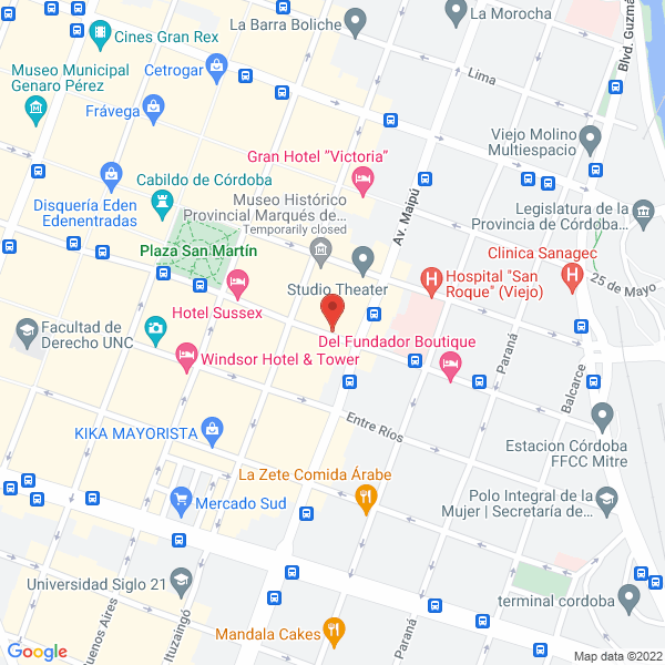 Map of Martin Rafael Jorge