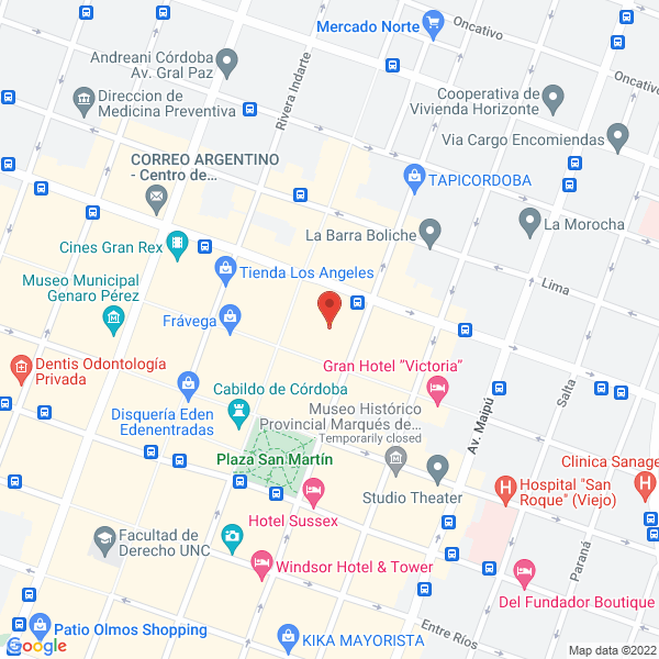 Map of Daniel a Rizzi- Servicios Inmobiliarios