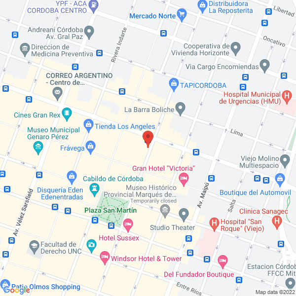 Map of Rennella Patricia Elena