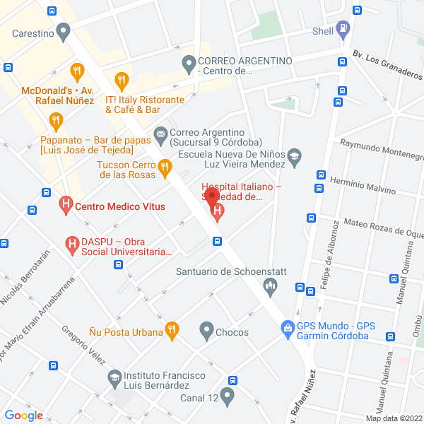 Map of Buteler Mario y Waisman Ana Maria