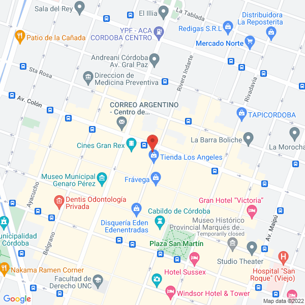 Map of Administracion Moreno