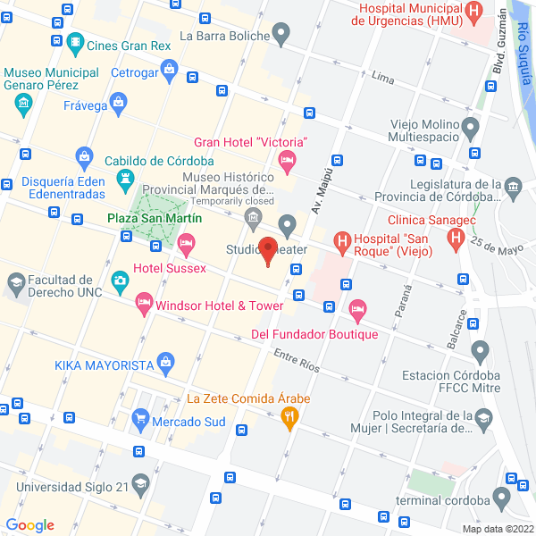 Map of Brinon y Cia SRL