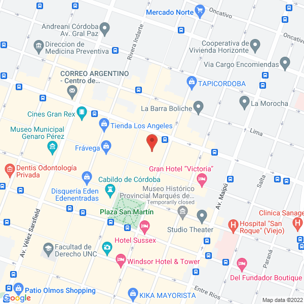 Map of Abed Hugo