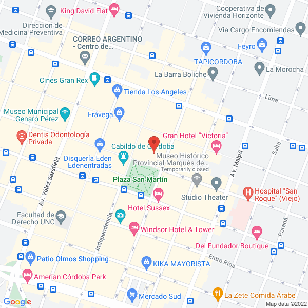 Map of Krallian Propiedades