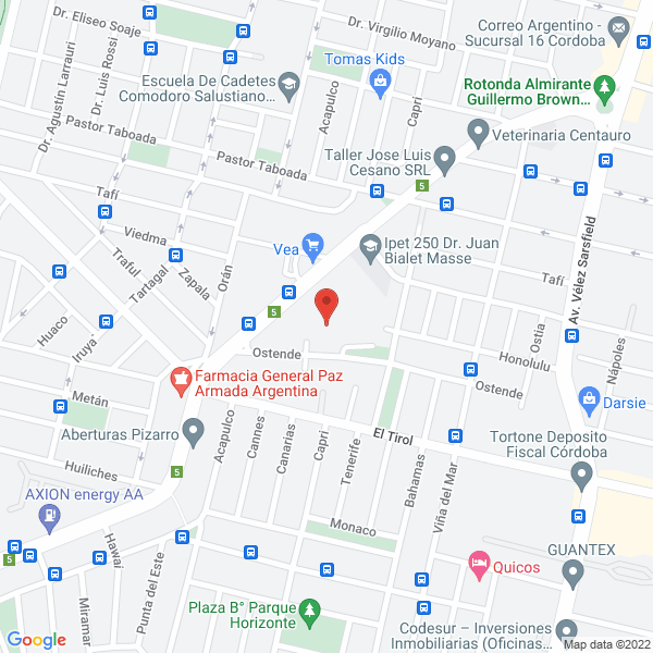 Map of Inmobiliaria Mendez Luis Alejandro