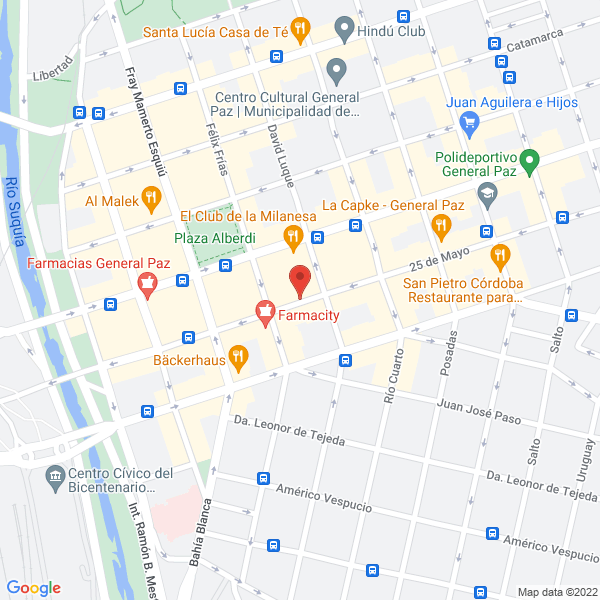Map of Five SA