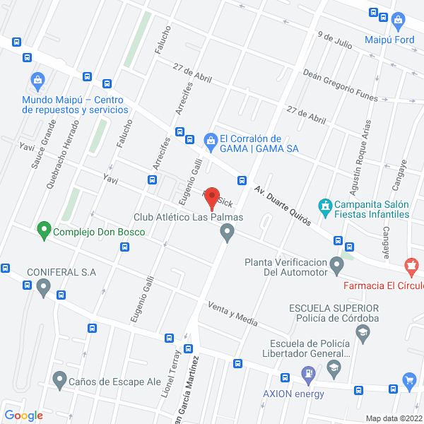 Map of Nievas Negocios Inmobiliarios