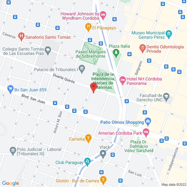 Map of Teresa Saur Negocios Inmobiliarios