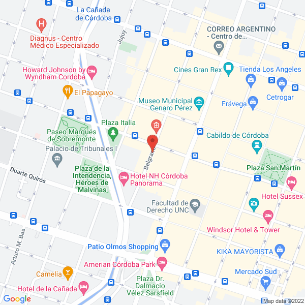 Map of Torre Angela
