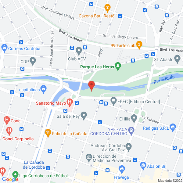 Map of Inmobiliaria Martinez Ceballos