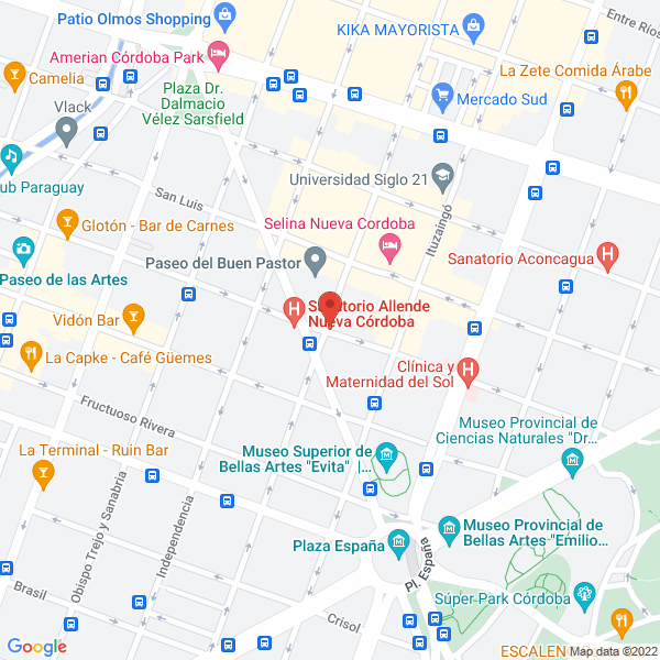 Map of Luisistero Negocios Inmobiliarios