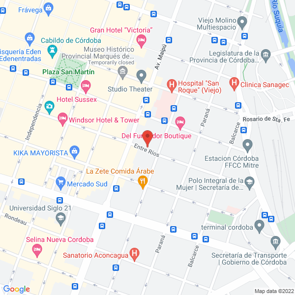 Map of Petrini Inmobiliaria