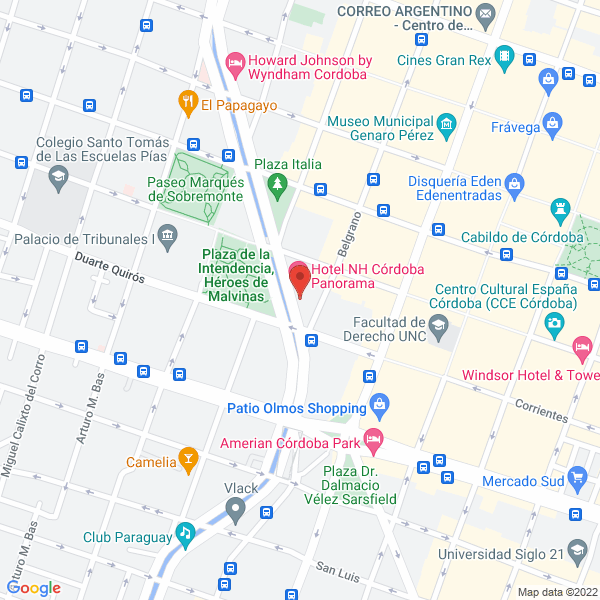 Map of Make Work SA Bienes Raices