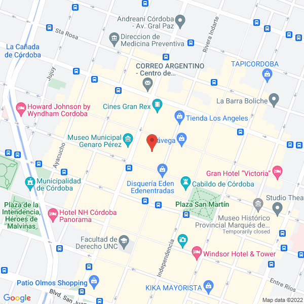 Map of Prisma Inmobiliaria