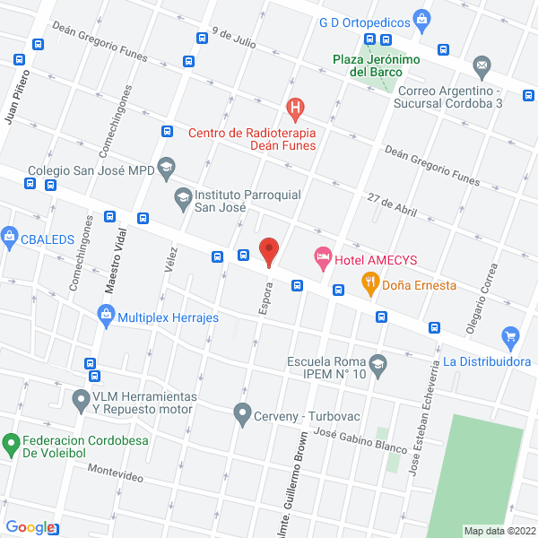 Map of Nazar Sanchez Negocios Inmobiliarios