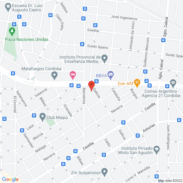 Map of Dina Bravo