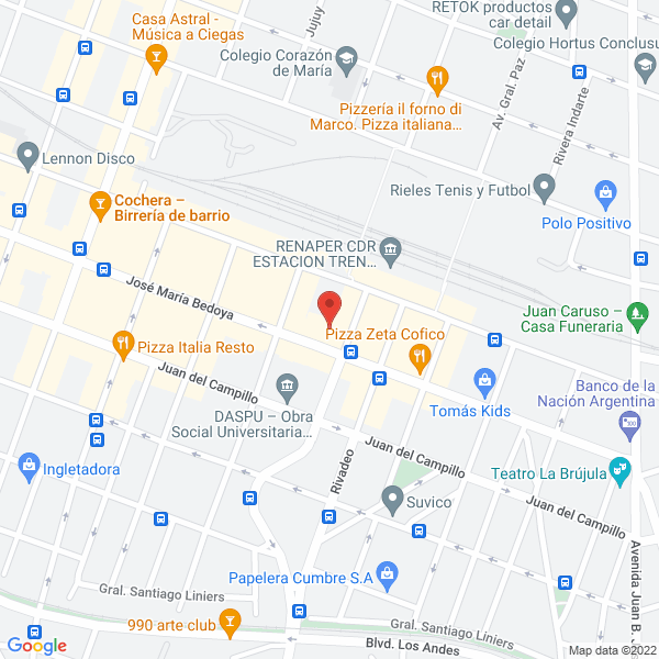 Map of Edificio Estacion Belgrano