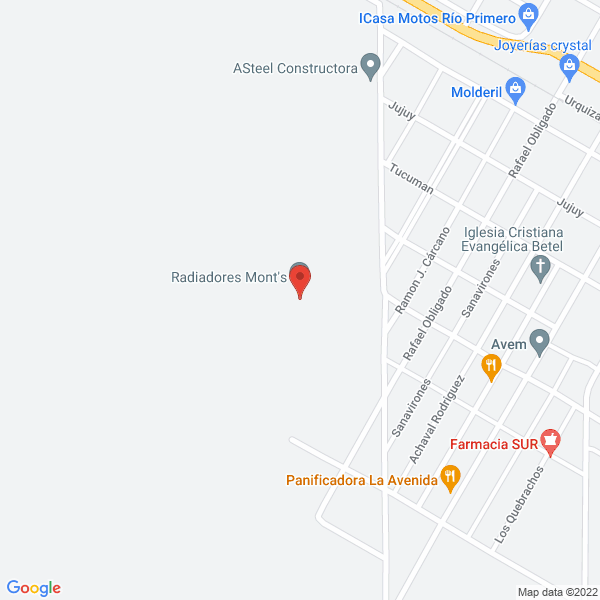 Map of Burdisso Dardo Alfredo - Ingeniero Agronomo