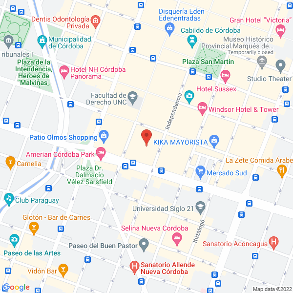 Map of Trejo Color