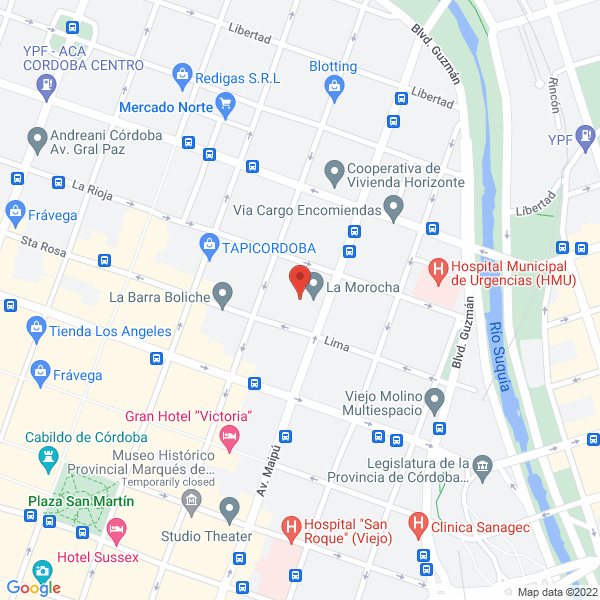 Map of Alvear 383 Impresos - Factura Afip - Monotributo