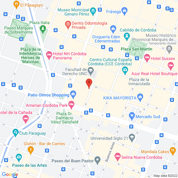 Map of Imprenta Ingreso Folletos-Tarjetas-Facturas