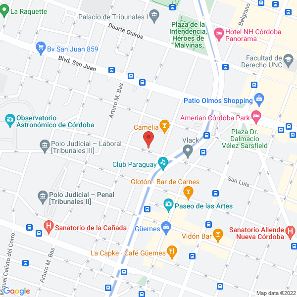 Map of Imprenta Belen