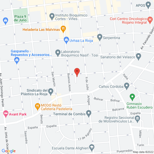 Map of Cr Grafica