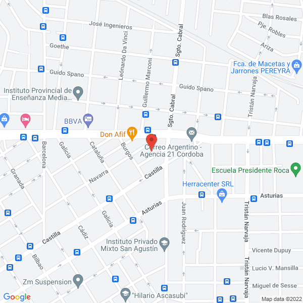 Map of Assum Grafica