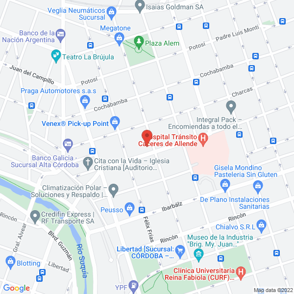 Map of Impresora del Centro SRL
