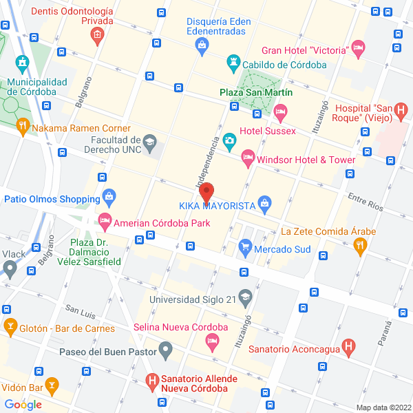 Map of M & M Impresiones