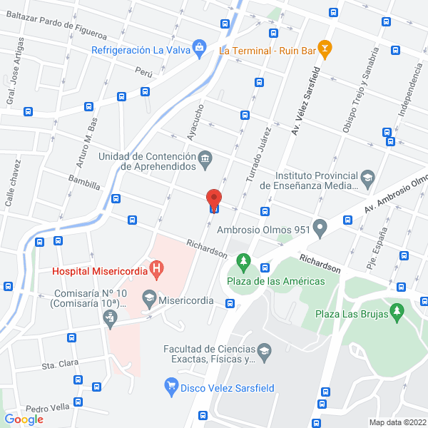 Map of Baez Impresiones