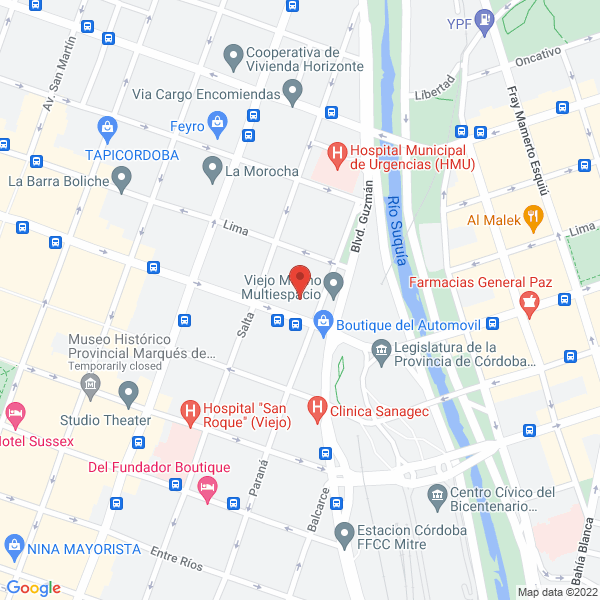 Map of Imprenta Gm
