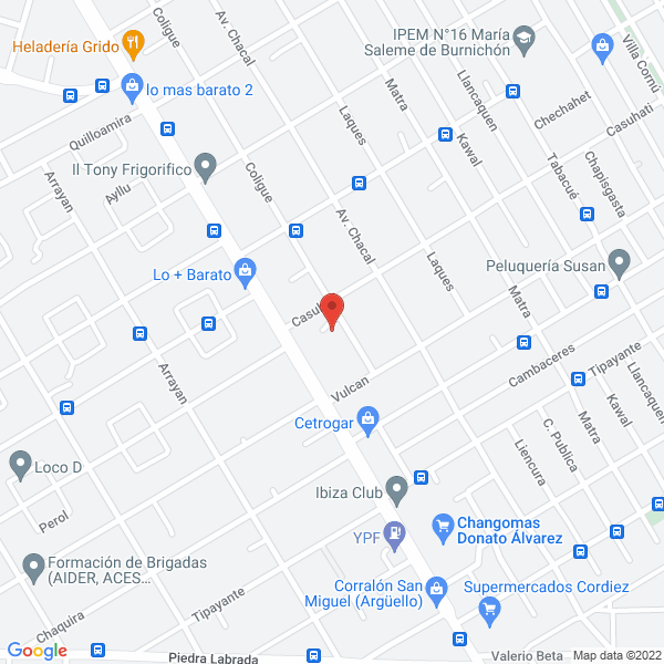 Map of Able Spanish