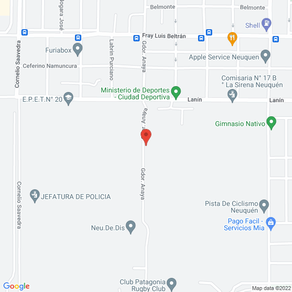 Map of Tieppo Isidoro C