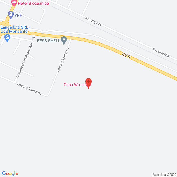 Map of Hotel Kracovia