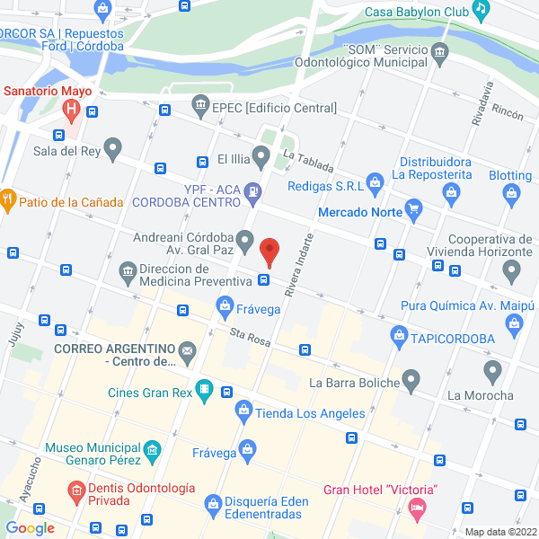 Map of Celia Escuela Integral Gastronomica