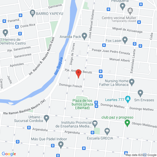Map of Dachero Marcelo Eduardo