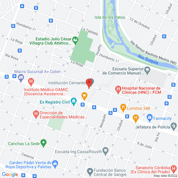 Map of Hogar San Jose