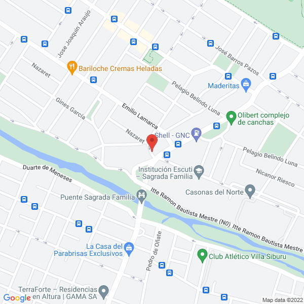 Map of Lihuevidas
